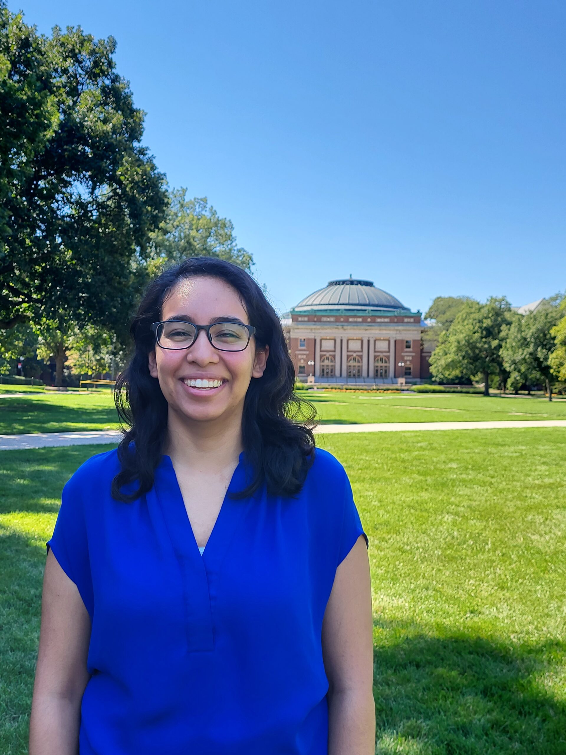 Graduate student Catherine Jalomo defends thesis